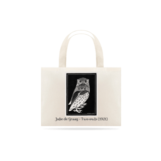 Ecobag Julie de Graag - Duas curujas (1921)