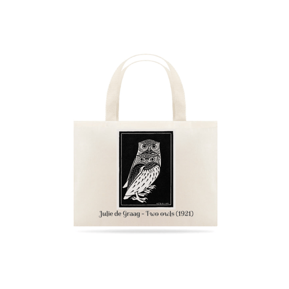 Ecobag Julie de Graag - Duas curujas (1921)