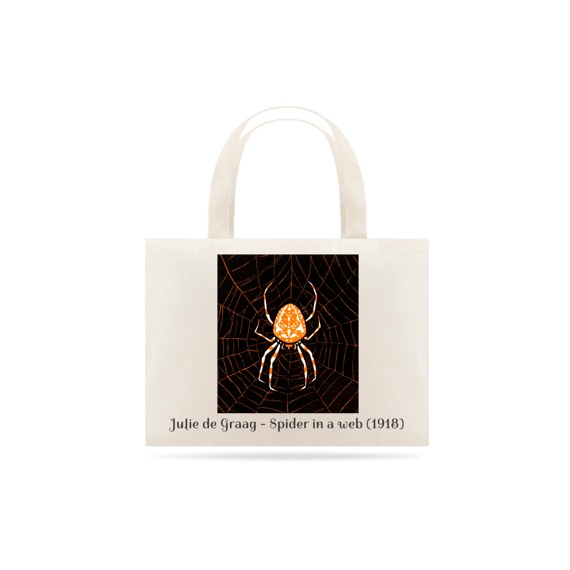 Ecobag Julie de Graag - Aranha na teia