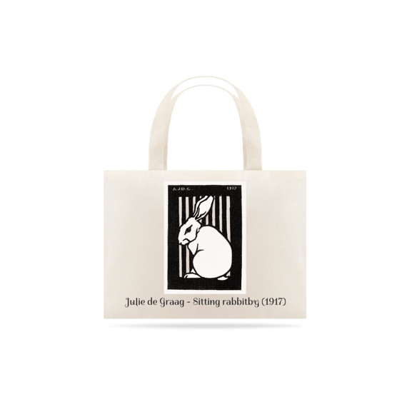 Ecobag Julie de Graag - Coelho sentado