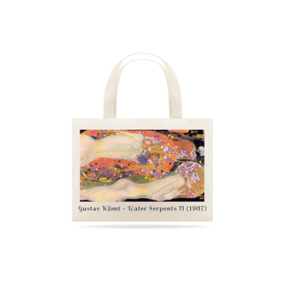 Ecobag Gustav Klimt - Serpentes aquáticas II