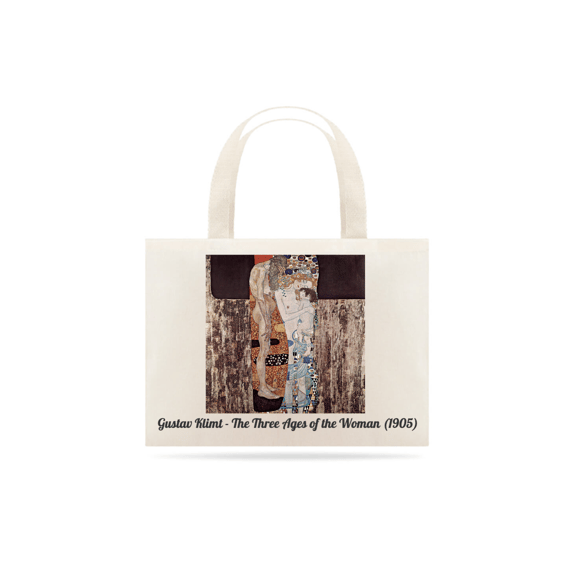 Ecobag Gustav Klimt - Três períodos de uma mulher