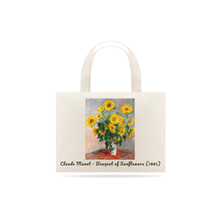 Ecobag Claude Monet - Buquê de Girassóis 