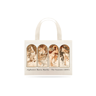 Ecobag Alphonse Maria Mucha - As Estações