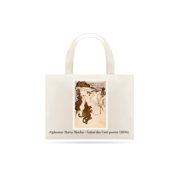 Ecobag Alphonse Maria Mucha - Pôster do Salon des Cent