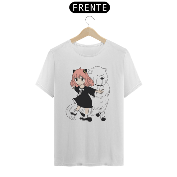 Camiseta Unissex  Anime  SPY X FAMILY  Anya Forger and Bond