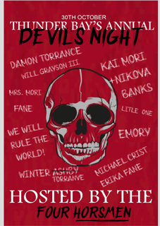 Nome do produto Poster Devil's Night