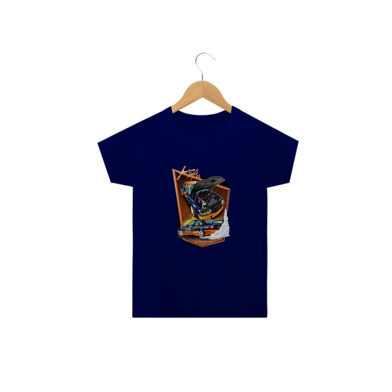 Camiseta Infantil Jeronimo Drift - Motor BMW 328 Turbo