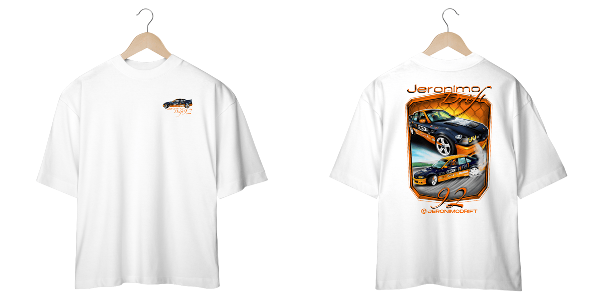 Nome do produto: Camiseta Jeronimo Drift Oversized - BMW 328 Turbo