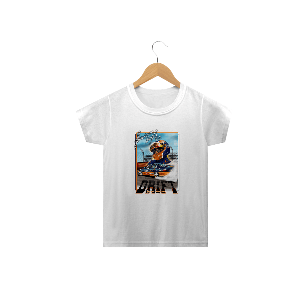 Nome do produto: Camiseta Infantil Jeronimo Drift - Close capacete