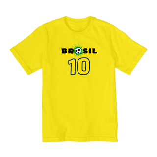 Camiseta Quality Kids Edition  (2 a 8 anos) - BRASIL