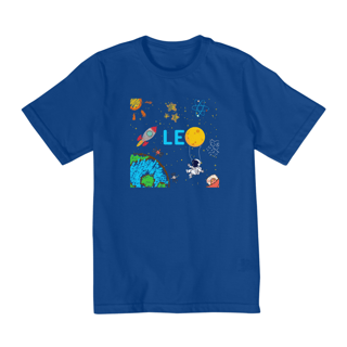 Camiseta Quality Kids Edition  (2 a 8 anos) - Astronauta Leo