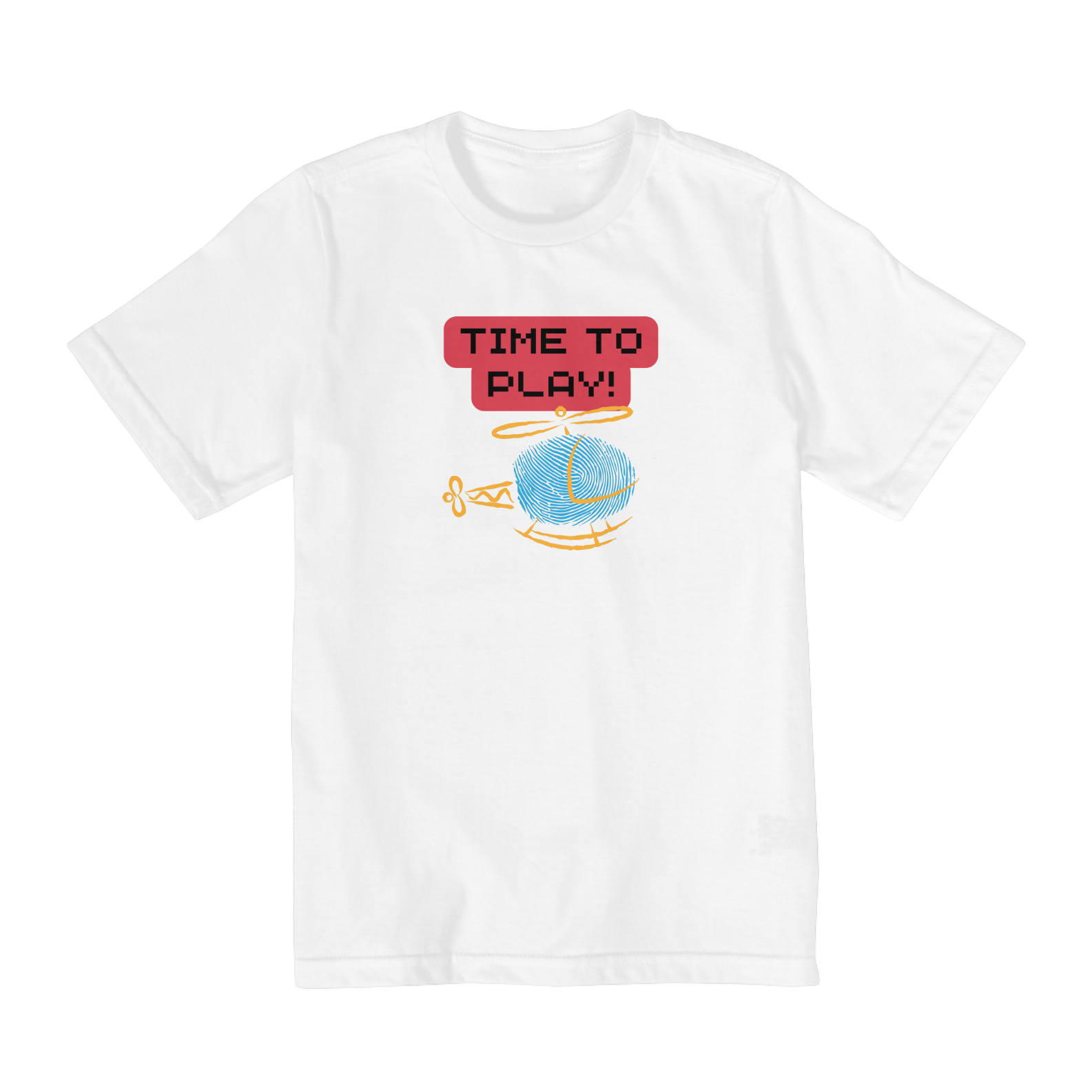 Camiseta Quality Kids Edition  (2 a 8 anos) - Time To Play