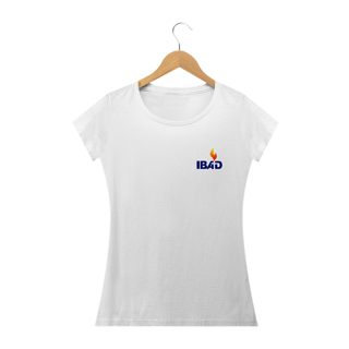 Nome do produto Camiseta FEMININA IBAD (BABY LONG) Branca