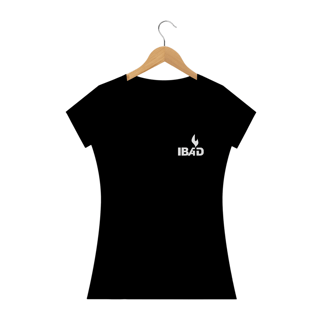 Nome do produto Camiseta FEMININA IBAD (BABY LONG) Preta