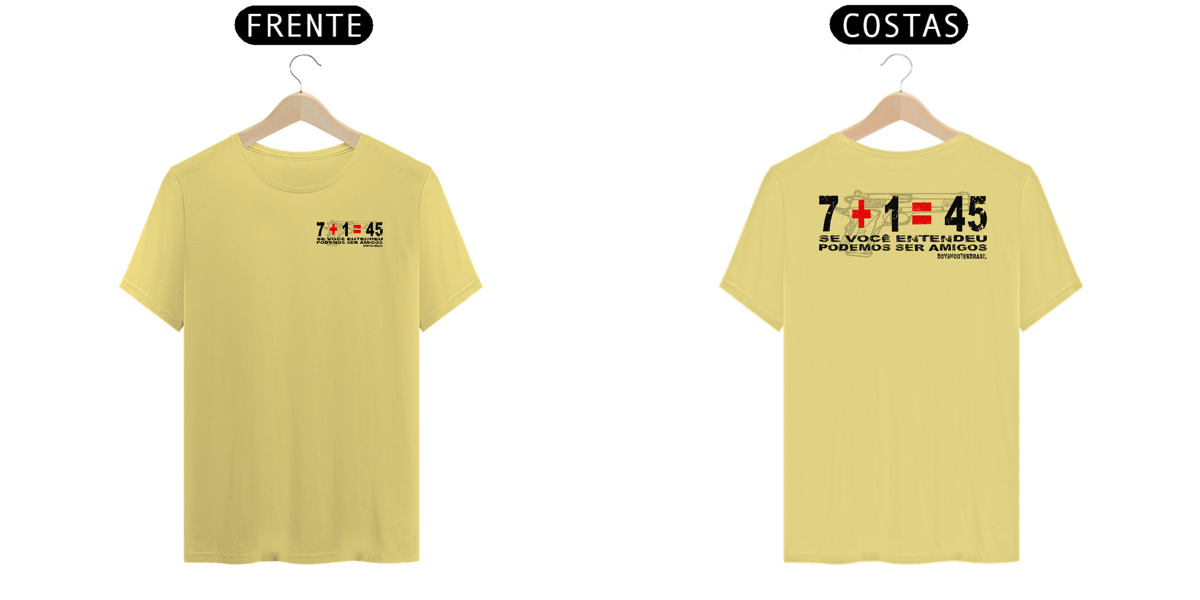 Nome do produto: 7+1=45 Amigos BoyShooterBrasil Estonada