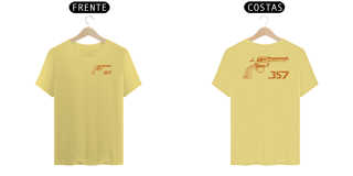 Nome do produto Single Action 357 Pólvora e Mato Camiseta Estonada
