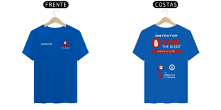 Nome do produto Instrutor Stop The Bleed coloridas 100% Algodão Premium