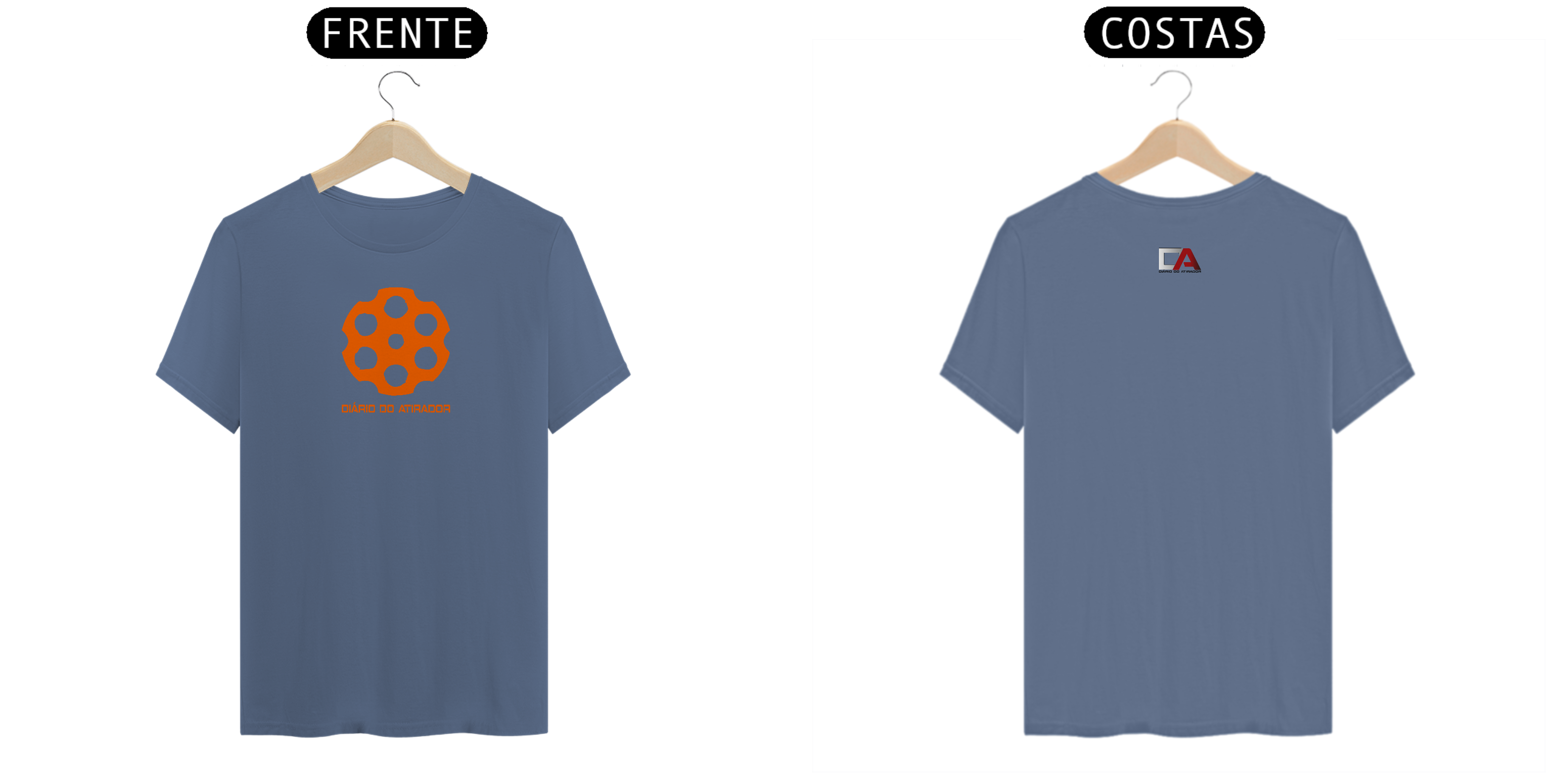 Tambor Diário do Atirador Camiseta Estonada