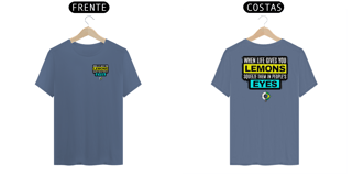 Nome do produto Leemons in your eyes BoyShooterBrasil Camiseta Estonada