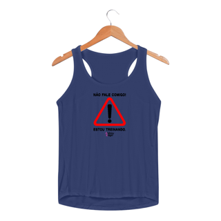Nome do produto Estou Treinando Regata Dry Fit  Fem 