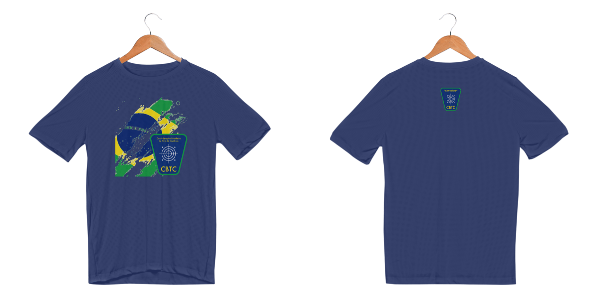 Nome do produto: Dry Fit Bandeira Brasil CBTC