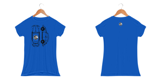 Nome do produto Viatura do papo Dry Fit Baby Look