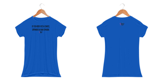 Nome do produto Os teus medos Dry Fit baby look