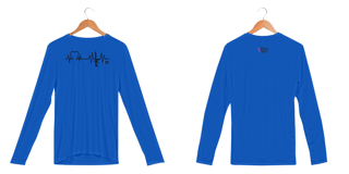 Nome do produto Batimento cardíaco do Atirador Esportivo Dry Fit Manga Longa Aldrey Zago