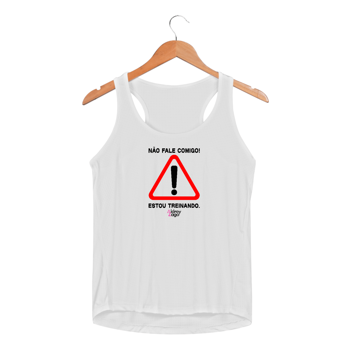 Nome do produto: Estou Treinando Regata Dry Fit  Fem 