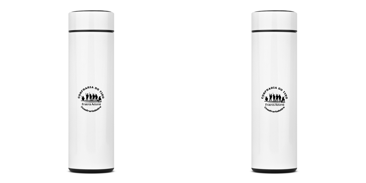 Nome do produto: Garrafa Térmica Confraria do Tiro