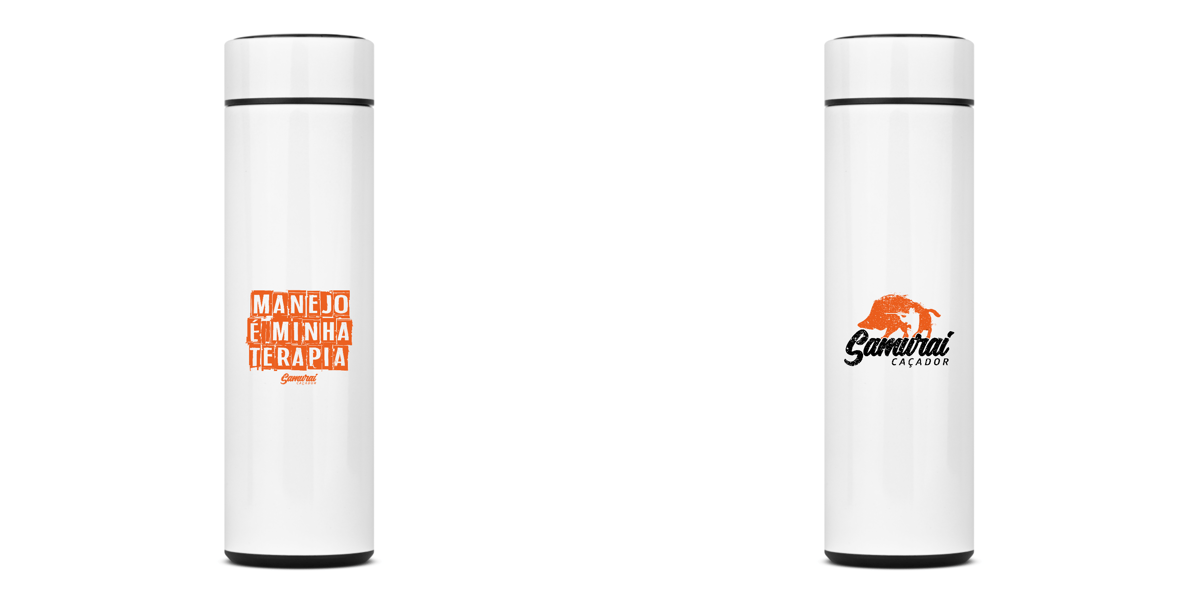 Nome do produto: Caneca Minha Terapia Samurai Caçador