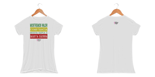Nome do produto Injusta Guerra Dry Fit Baby Look