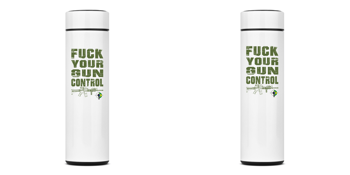 Nome do produto: Garrafa Térmica Your Control BoyShooterBrasil