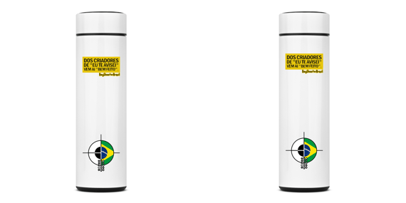 Garrafa Térmica Bem feito BoyShooterBrasil 2