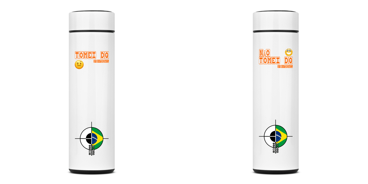 Nome do produto: Garrafa Térmica Tomei ou não DQ BoyShooterBrasil