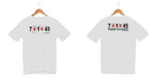 Nome do produto 7+1=45 Amigos BoyShooterBrasil