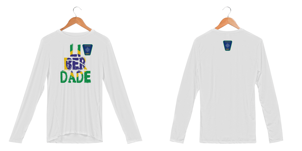 Nome do produto: Liberdade CBTC Dry Fit Manga Longa