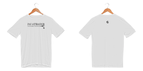 Pai Atirador Branca Dry Fit Papo de Atirador
