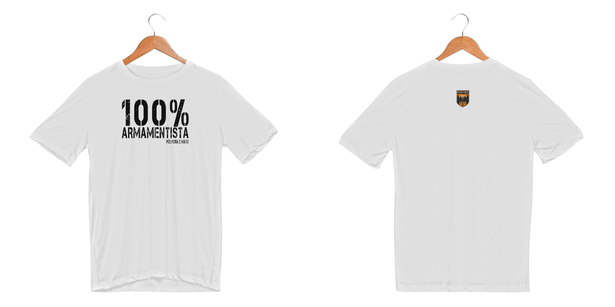Nome do produto: 100% ARMAMENTISTA Pólvora e Mato Dry Fit