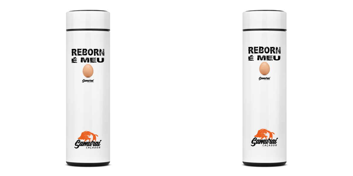 Nome do produto: Garrafa Térmica Reborn Samurai Caçador