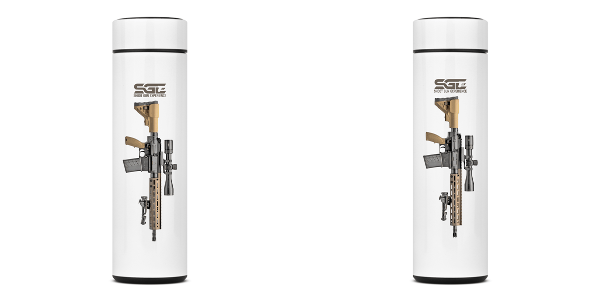 Nome do produto: Garrafa Térmica HK A1 Shoot Gun Experience