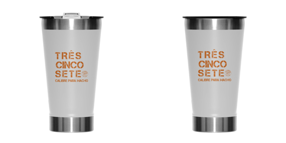 Copo Térmico 357 Cão Armado