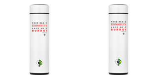Nome do produto Garrafa Térmica Só Burro BoyShooterBrasil 