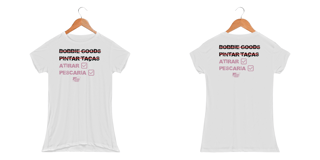 Nome do produto Checklist Brenda Provesi Pólvora com Blush Light Dry Fit Baby Look