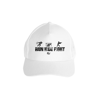 Nome do produto Boné Run Hide Fight Brenda Provesi Pólvora com Blush
