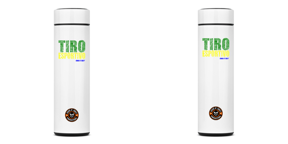 Garrafa Térmica Quebra Cabeça Tiro Esportivo 