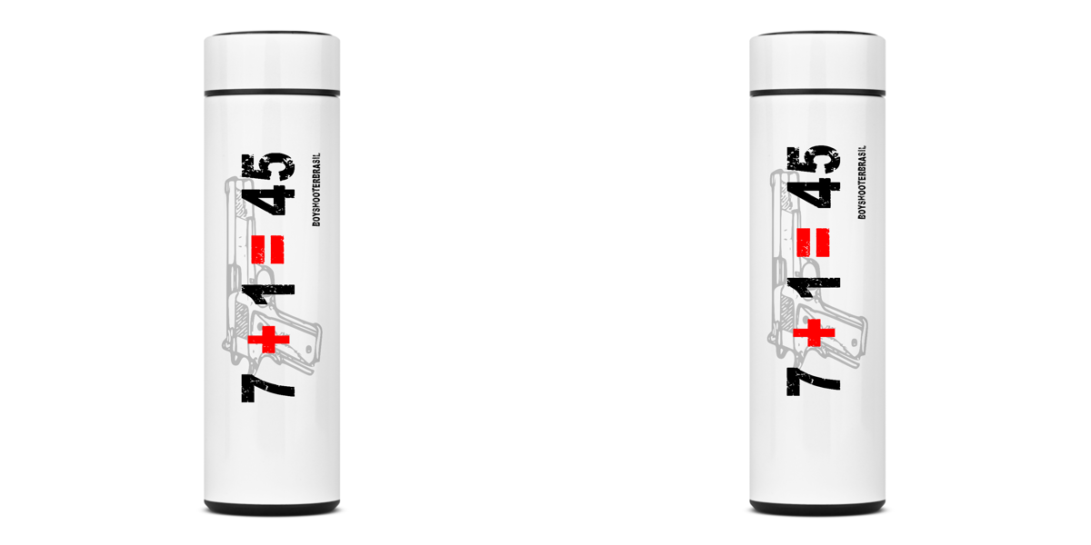Nome do produto: Garrafa Térmica 7+1 BoyShooterBrasil