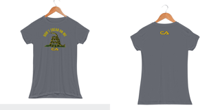 Nome do produto Don't Tread CA Dry Fit Baby Look