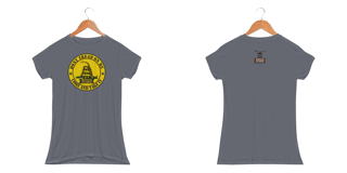 Nome do produto Don't Tread Rústico Dry Fit Baby Look